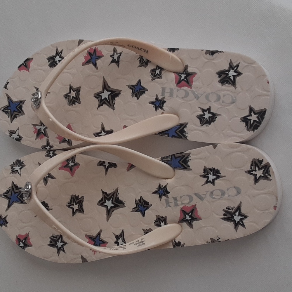 COACH sandals. NWOT. Size 7.